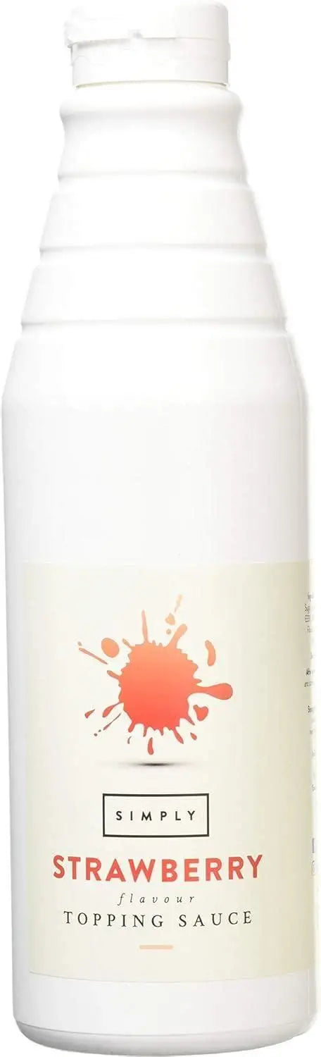 Simply Strawberry Topping Sauce 1ltr