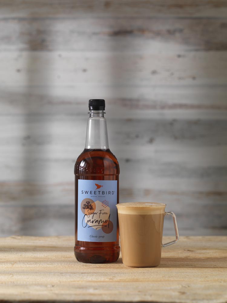 Sweetbird Sugar-Free Caramel Syrup 1 LITRE
