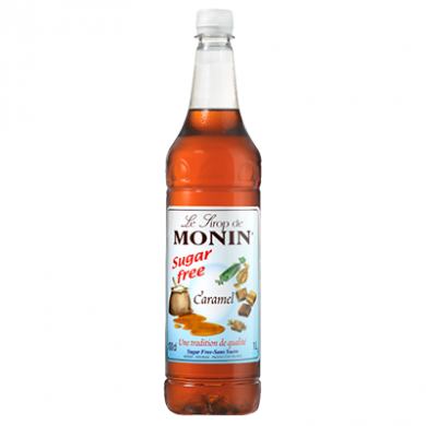 Monin Sugar Free Caramel Syrup - 1 Litre