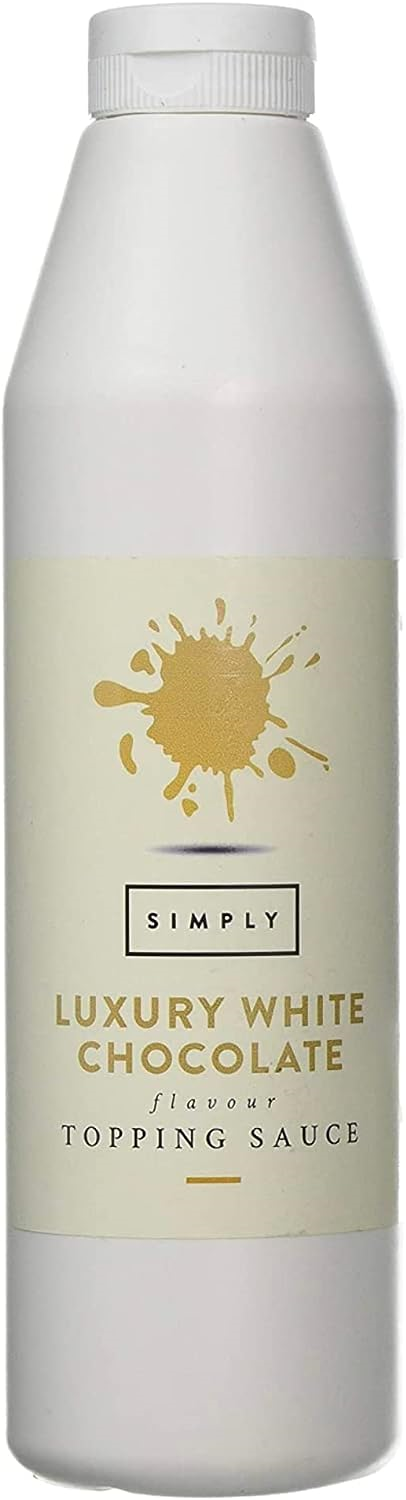 Simply Luxury White Chocolate Topping Sauce