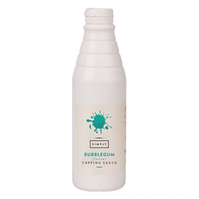 Simply Bubblegum Topping Sauce 1 Litre