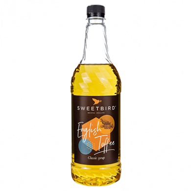 Sweetbird English Toffee Syrup 1 Litre