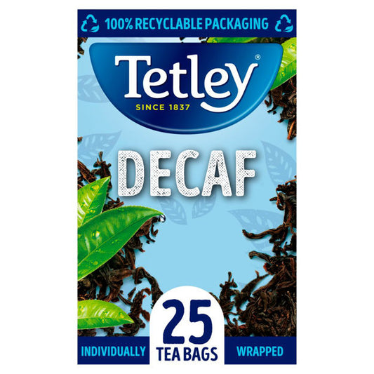 Tetley Decaf Tea 1x25 envelopes
