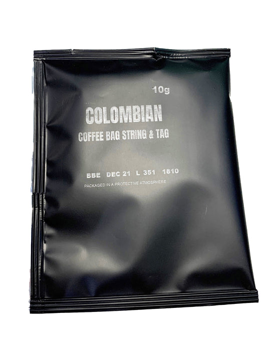 Colombian Coffee Bag String & Tag 100 Pack
