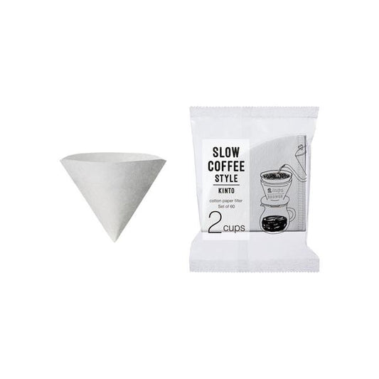 Kinto SCS-02-CP-60 Cotton Paper Filter 2 Cups